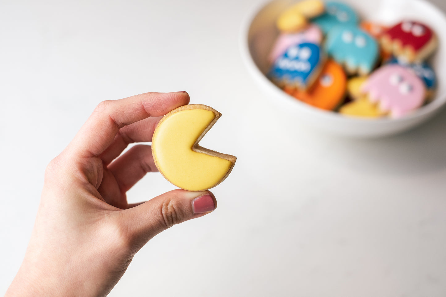 MINI PAC MAN COOKIES