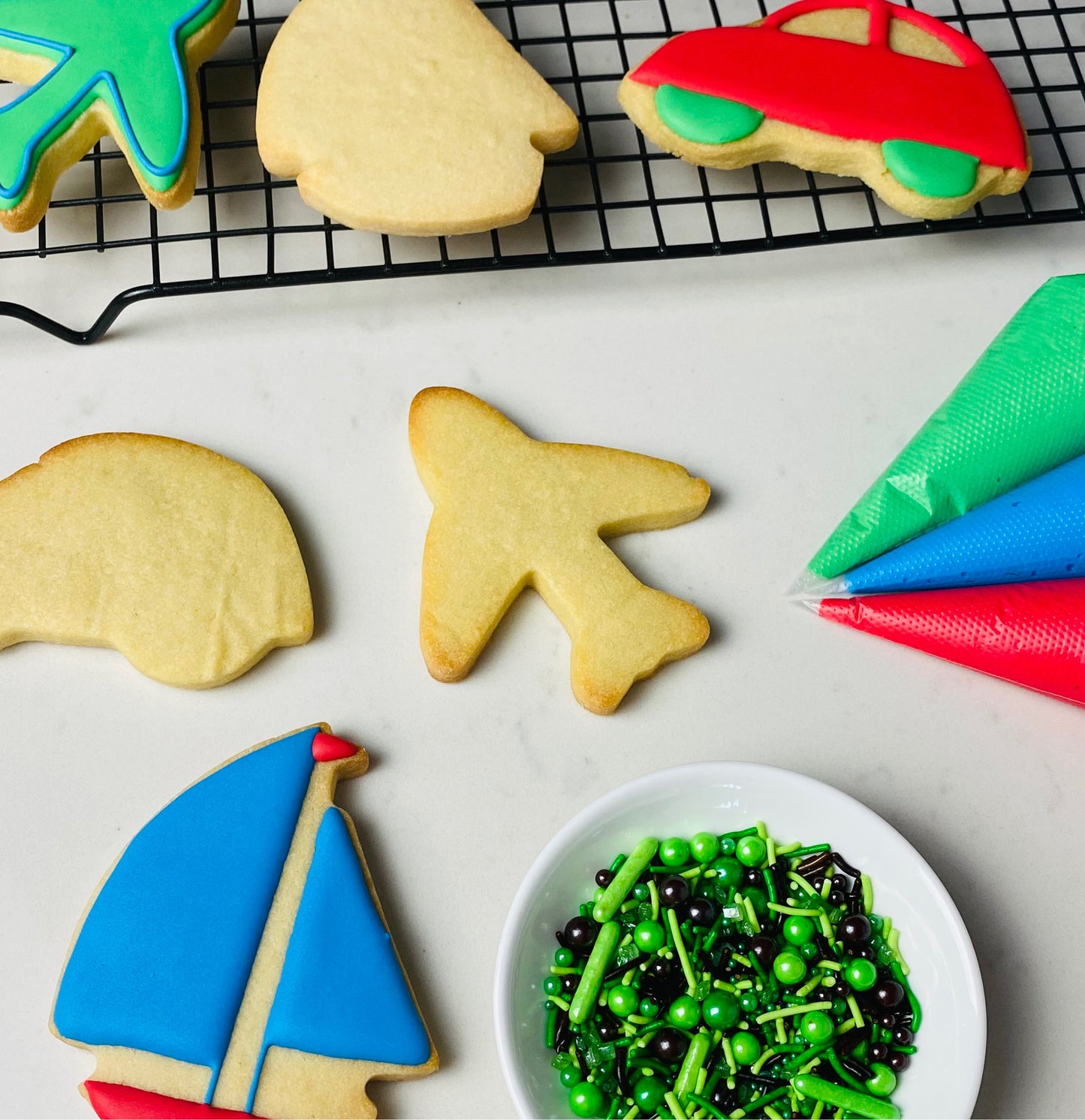 TRANSPORT DIY COOKIE DECORATING KIT